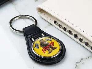 Leather Key Case Sturdy Stylish Tuning Edition